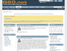 Tablet Screenshot of g20.net